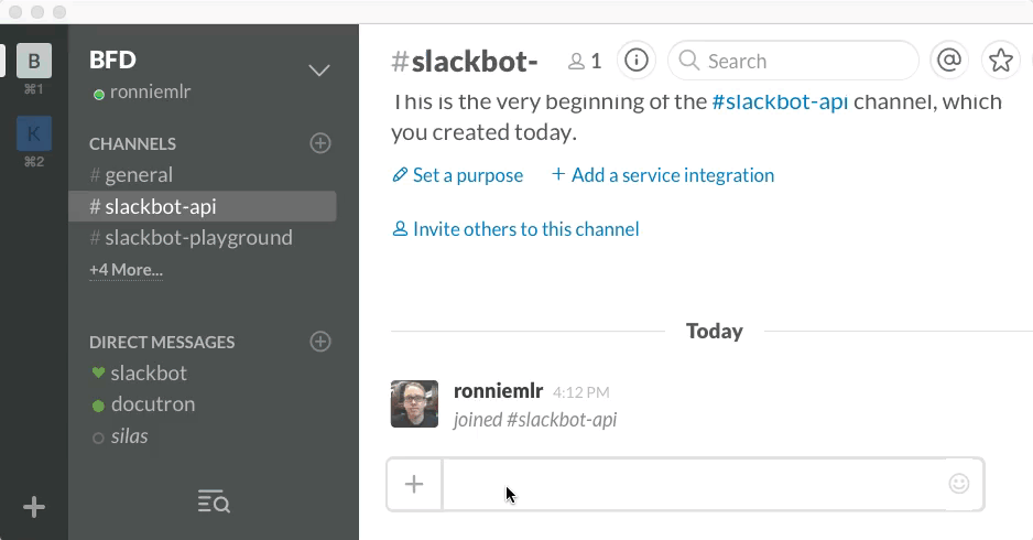 Slackbot: Docutron